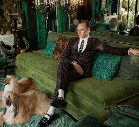 Tom Hiddleston Lands a Gucci Campaign .